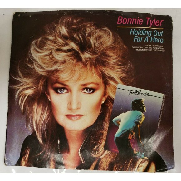 45RPM Bonnie Tyler Holding Out for a Hero Faster than the Speed of Night (112R) - Picture 1 of 4